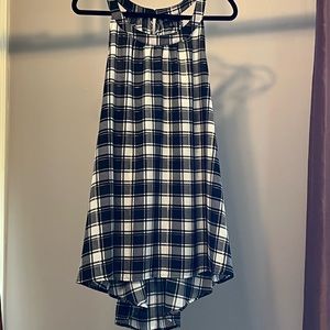 Torrid High Low Challis High Neck Tank